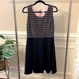 Belle by Badgley Mischka Women’s Black and Pink Dress, size 10